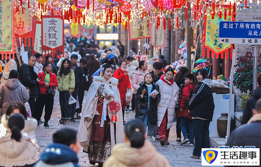 安徽淮北：张灯结彩年味浓(图1)