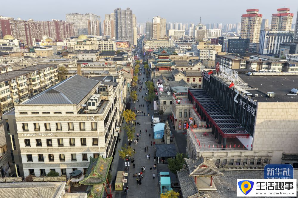 在太原钟楼街品味古今交融的烟火气(图2) 在太原钟楼街品味古今交融的烟火气(图2)